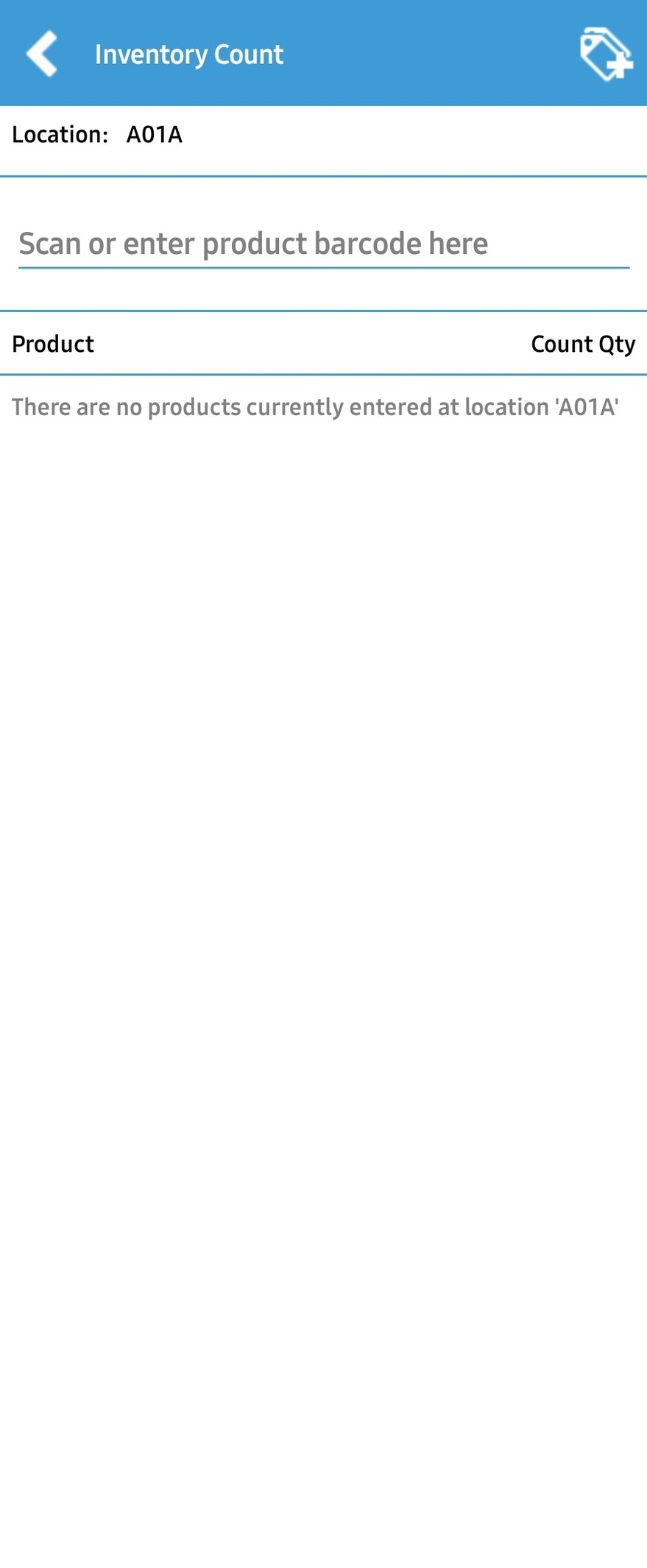 What is a Blind Inventory Count?